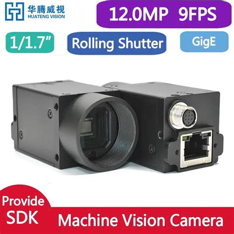 Gige 120 Mp Industrial Vision Cameras117 Cmos Rolling Shutter M