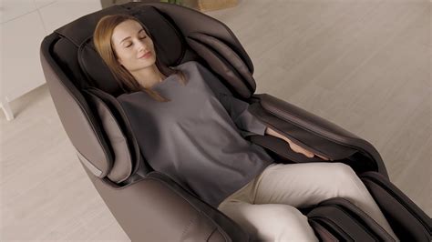 Hisho Sl Track Heated Deluxe Zero Gravity Massage Chair Brown Hisho Zero Gravity Massage