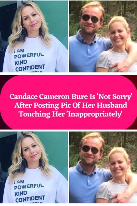 Candace Cameron Bure Is Not Sorry After Posting Pic Of Her Husband