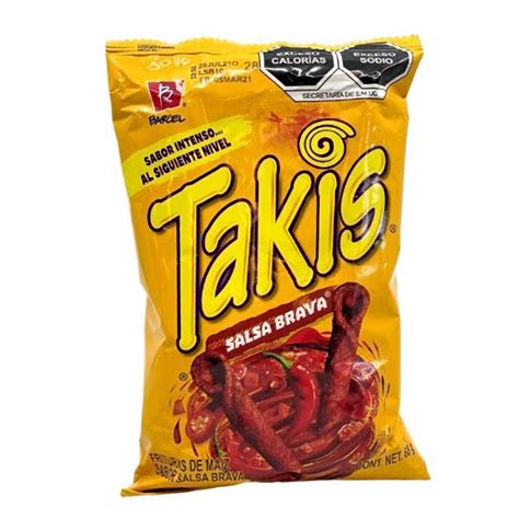Takis Salsa Brava Snack Aztec Mexican Products And Liquor Mexican