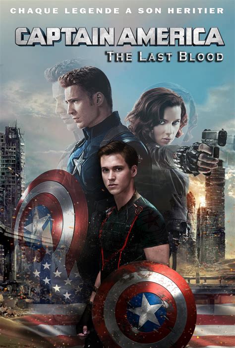 James Rogers Son Of Captain America By Futuristicworld On Deviantart