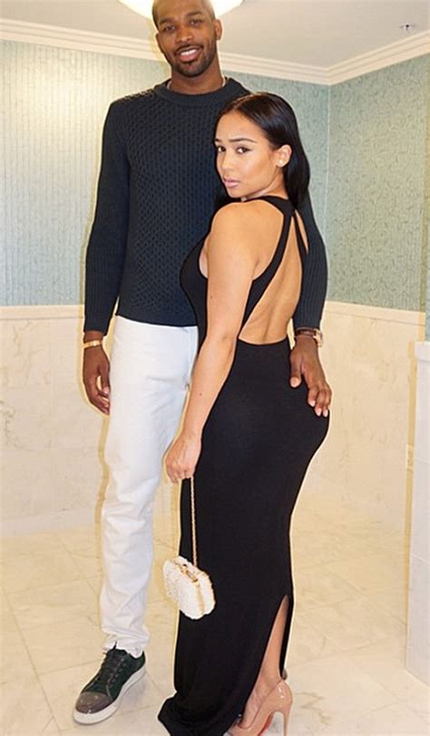 Tristan stands tall with a height of 6 feet and 9 inches and weighs around 108 kgs. Photos: Tristan Thompson Girlfriend Jordan Craig aka Jordy ...