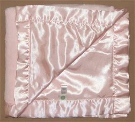 LITTLE ME Pink FAUX FUR Satin Back & Trim BABY BLANKET ...