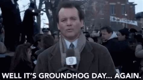 Groundhog Day Bill Murray GIF – Groundhog Day Bill Murray Phil