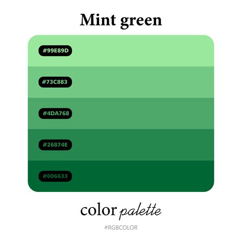 zombar dicionário impor tons de verde paleta de cores princípio