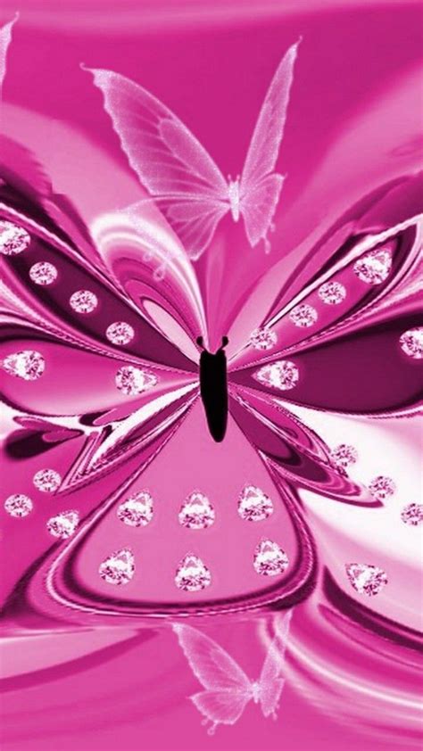 11 Pink Wallpaper Iphone Butterfly Png New Wallpaper