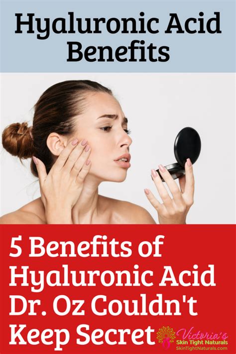 Hyaluronic Acid Benefits Skin Tight Naturals