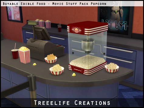 My Sims 4 Blog Ea Buyable And Edible Fooddrinks Movie