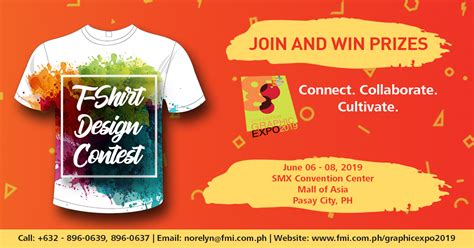 Graphic Expo T Shirt Design Contest 24th Graphic Expo 2019