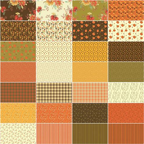 riley blake adel in autumn 10 inch stacker 42 pcs quilt in a day quilting fabric
