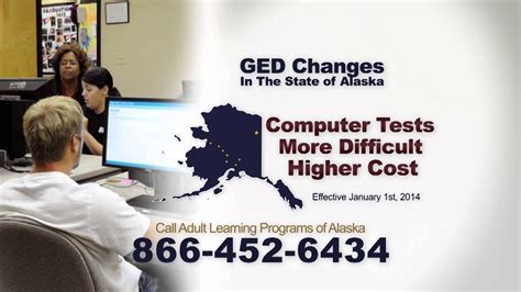 adult learning centers of alaska ged alert tok youtube