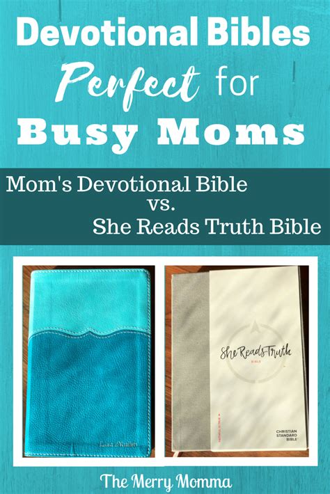 From the best planners for moms to the best apps for working moms, we've taken some time to check out the apps available today. Devotional Bibles Perfect for Busy Moms - The Merry Momma