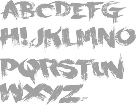 This font is available in truetype or opentype format. Graffiti Fonts (or: Highground Industries, or: Highground ...
