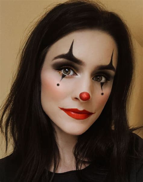 Clown schminken für Damen Anleitung und gruselige Ideen zu Halloween Halloween make up looks