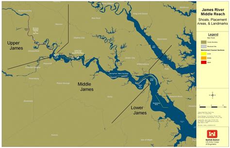 Dvids Images James River Map