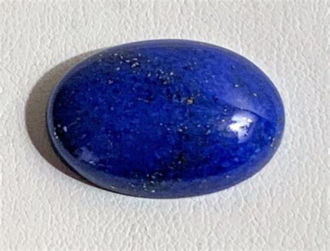 Egyptian Blue Lapis Lazuli Loose Gemstone Oval Cabochon Grade Aaa 23 X