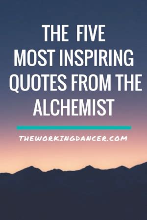 Tell your heart that the fear of suffering is worse than the suffering itself. The Five Most Inspiring Quotes from 'The Alchemist' — The ...
