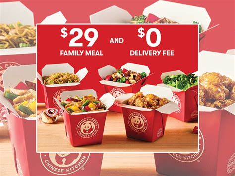 Moreover, the family meals at panda express are a good deal when you are visiting with a group of 4 or 5. Panda Express Puts Together $29 Family Meal Deal With Free ...