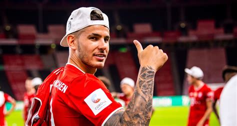© instagram от facebook, 2021. Bayern Munich : Lucas Hernandez met la pression à ses ...
