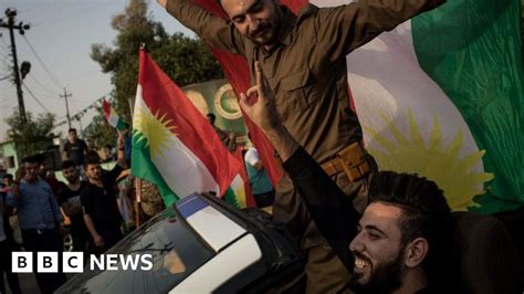 Iraqi Kurds Decisively Back Independence In Referendum Bbc News