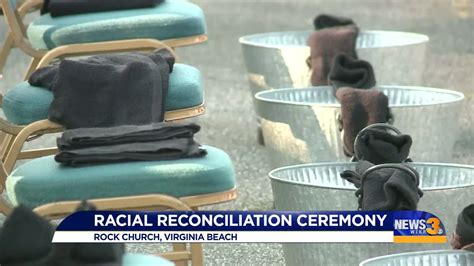 Local Church Holds Foot Washing Ceremony For Racial Reconciliation