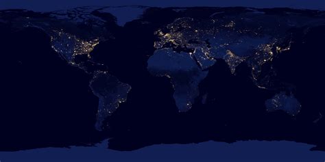 Nasa Noaa Satellite Reveals New Views Of Earth At Night Nasa