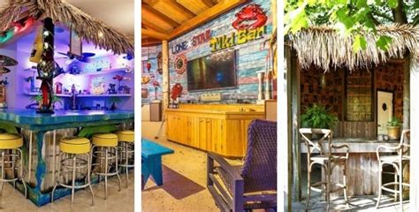 Tiki Bar Ideas And Tiki Bar Decorations Beachfront Decor