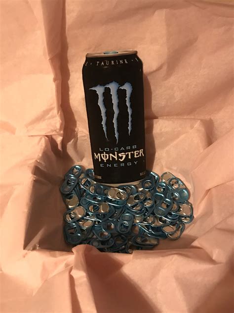 100 Genuine 100% Light Blue Monster Energy Drink Tabs | Etsy