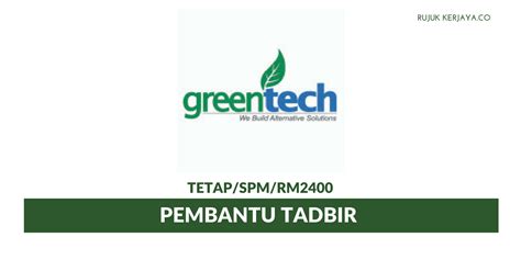 Ace capital management sdn bhd 8. Permohonan Jawatan Kosong Pembantu Tadbir GreenTech ...