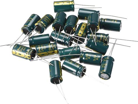 5 Pack 35v 470uf Electrolytic Capacitor 10 X 17 Mm Industrial