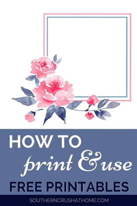 How To Print And Use Free Printables The Ultimate Guide