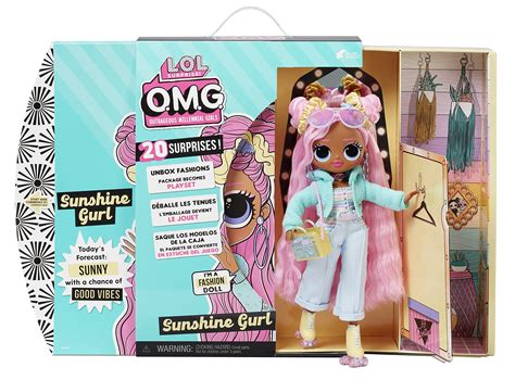 buy lol surprise omg sunshine gurl fashion doll dress up doll set with 20 surprises for unisex