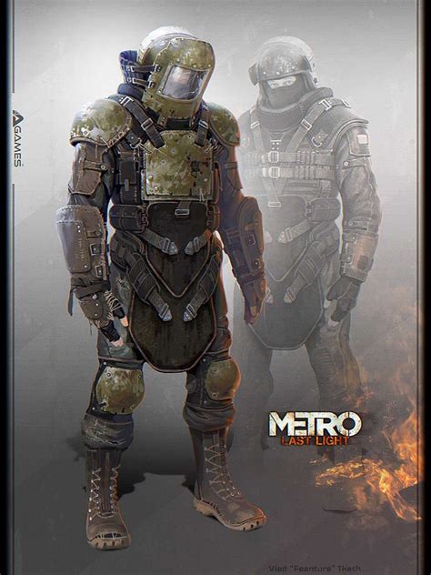 Character Concept Post Apocalyptic Art Metro 2033 Metro Last Light