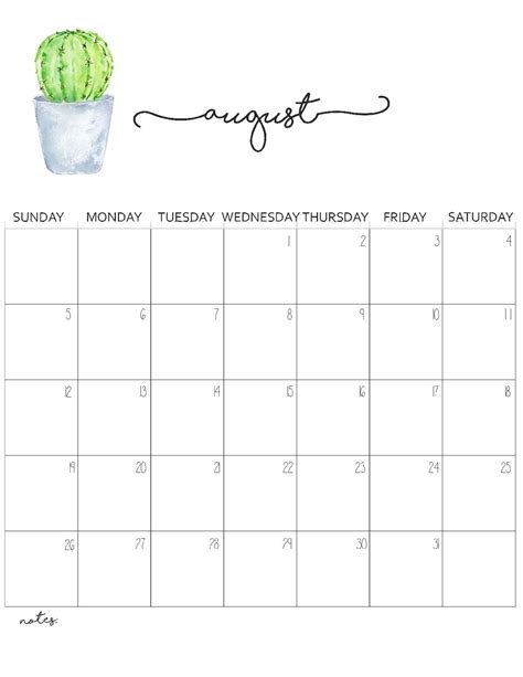 Printable 8x11 Calendar Pages Calendar Printables Free Blank