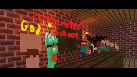 Minecraft Monster School Noob Vs Pro Vs Hacker Vs God School Walls