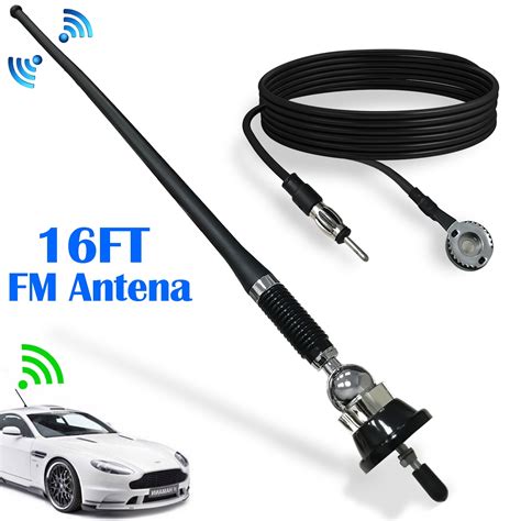 Car And Truck Parts Universal16car Roof Antenna Broadcast Radio Fm Am
