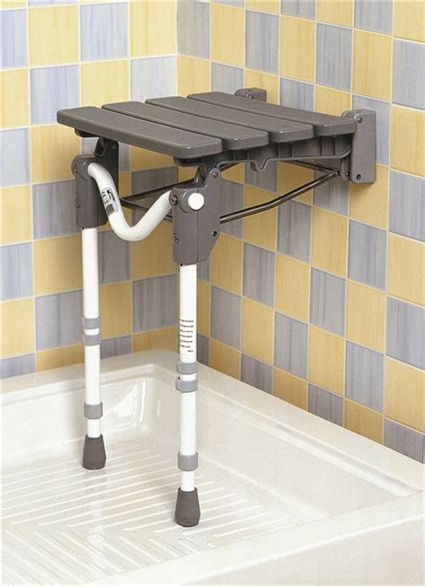 Tooting Wall Mounted Folding Shower Seat Redland Mobility