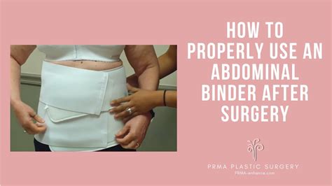 How Long To Wear Abdominal Binder After Surgery 1luxe1