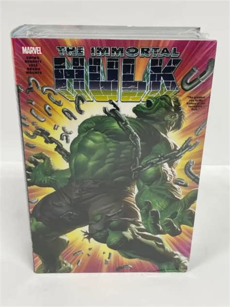 The Immortal Hulk Omnibus Alex Ross Regular Cover Marvel Comics Hc