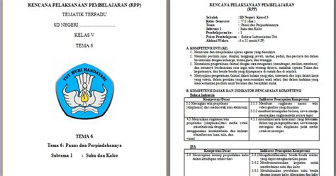Contoh RPP Kelas 5 SD Semester 2 Kurikulum 2013 Terbaru 2018 - 8 foldersoal