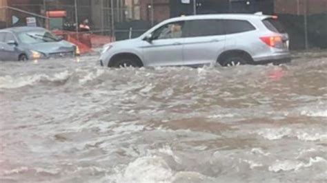 Heavy Overnight Rain Produces Flash Flooding In Northern Nj As The State Prepares For Henri