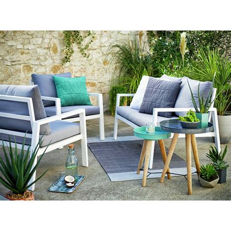 Buy Argos Home Aluminium 4 Seater Sofa Set | Garden table and chair