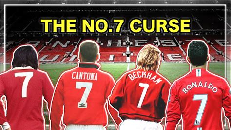 Manchester United Number 7 Shirt History Youtube