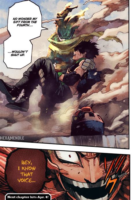 Deku Vs Muscular Manga Panel Warlord Wallpaper