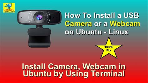 how to install webcam on ubuntu linux youtube