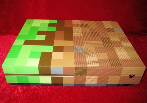 New And Limited Edition Xbox One S Minecraft Console Housing Case Shell
