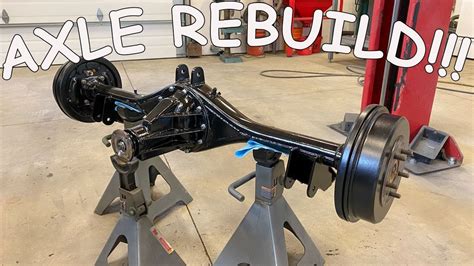 Rebuilding A Toyota Hilux Rear Axle Youtube