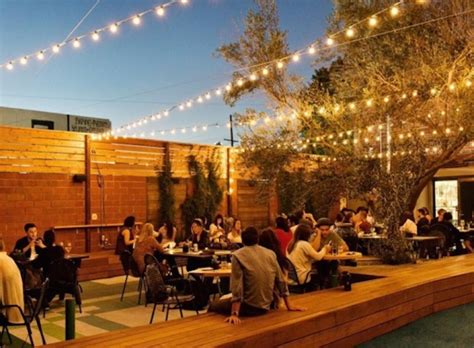 Bar night outside illustrations & vectors. The 18 Best Bars For Outdoor Drinking In Los Angeles : LAist
