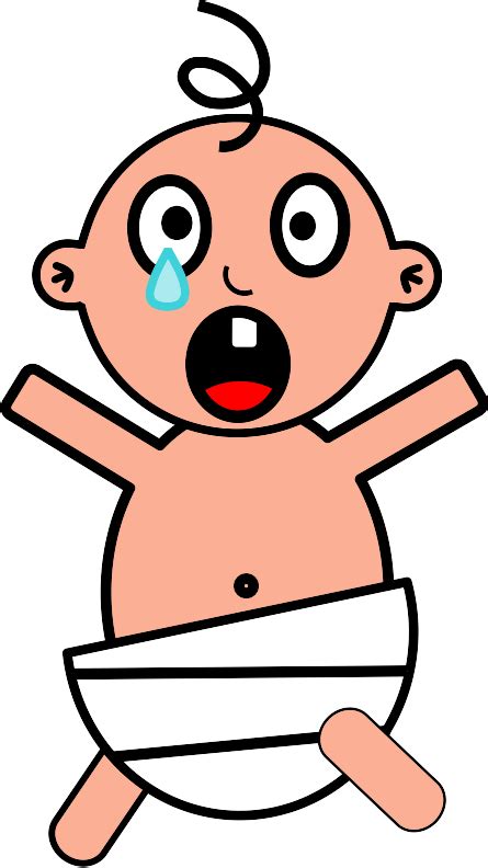 Cartoon Picture Of Baby Crying Clipart Best