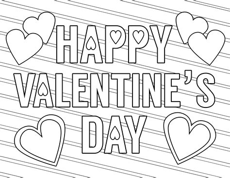 Valentine's day coloring book & cards. Free Printable Valentine Coloring Pages - Paper Trail Design